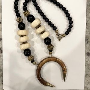 Mixed Stone Statement Necklace
